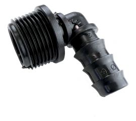 Угол НР 3/4" для магистральной трубки 16 мм Профитт 1892297 