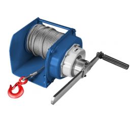 Ручная лебедка GEARSEN JHW 2 т, длина каната 40 м GJHW 20400 