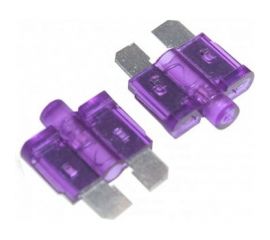 Предохранитель Nord-Yada MEDIUM стандарт 3 A, 19.1x5.1 мм, h18.8 W270-1, 2 шт в упаковке 900504 