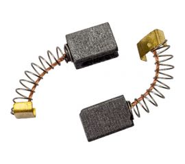 Комплект угольных щеток для электроинструмента Hammer (пружина, пятак-уши), 6x8х16 мм, 2 шт COFRA SDH-34595 