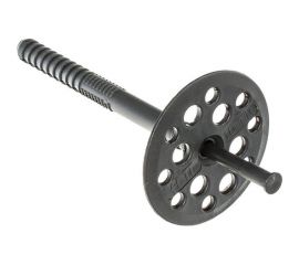 Дюбель для утеплителя с пластмассовым гвоздем Стройбат 10х100 50 шт. 2524022 / 259100 