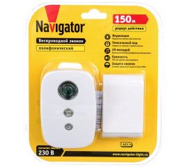 Электрический звонок Navigator 61 270 NDB-D-AC02-1V1-WH 61270 