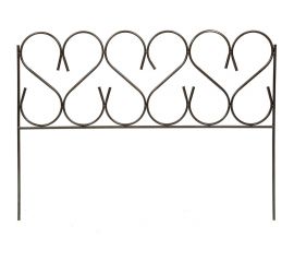 Заборчик Sadagro Изящный мини 5 секций, бронза 8411 