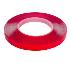 Акриловая двусторонняя клейкая лента Holex 12 мм х 10 м, 1 мм, прозрачная, блистер HAS-93922 