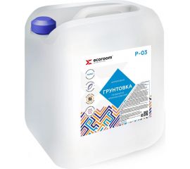 Грунтовка глубокого проникновения ECOROOM 10 кг E-Грунт-113 