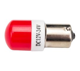 Диодная автолампа SKYWAY S25, P21W, 12-24 В, 6SMD диодов, BA15s, 1-контная, flash, красная, противотуманные/стопы S08202055 