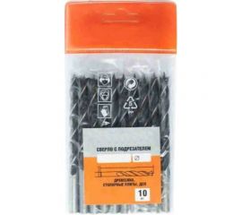 Сверло по дереву с подрезателем (10 шт; 7х120 мм) Novocraft BP070120 