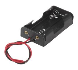 Батарейный отсек REXANT 2xAA с проводами 16-0822-9 