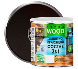 Защитно-красящий состав 3в1 FARBITEX EXTRA (палисандр; 3 л) 4300007400 