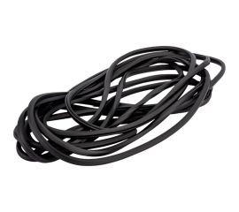 Силиконовый уплотнитель Mebax Премиум №2, черный, П-обр., 10/4 мм, 7 м 00-00002219 