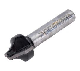 Фреза пазовая фасонная серия 1009 (18x12 мм; R6 мм; хвостовик 8 мм) Росомаха 800902 