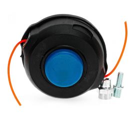 Катушка (головка) гайка М10x1.25 LH левая резьба + адаптеры: гайка 8x1.25 и шпилька 10x1.25/8x1.25 LH для триммера типа T25 HUSQUARNA TORGWIN S19954 