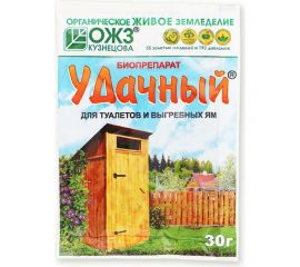 Удачный биопрепарат для туалетов 30 г БАШИНКОМ 00027506 