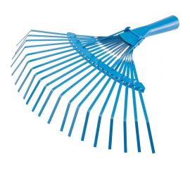 Веерные пластинчатые грабли КЭС ширина 385 мм, 20 зубьев, тулейка 30 мм, без черенка 21010028 