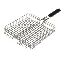 Глубокая решетка для барбекю СОКОЛ 355x355x55 мм, большая 62-0056 