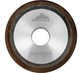 Круг алмазный шлифовальный 125x10x32x8 мм (1/50) vertextools 0505-04-125-17 