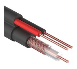 Кабель REXANT ККСВ-П+2х0,5 мм бухта 305 м черный 01-4004 