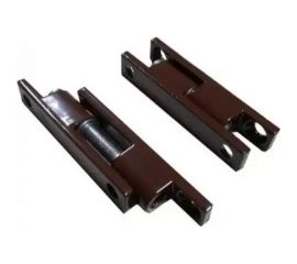 Алюминиевая петля для москитной сетки KOMFORT москитные системы коричневая, s32, 4 шт. ПМ000848 