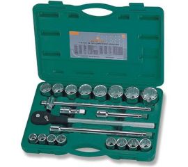 Набор торцевых головок дюймовых (3/4""DR; 7/8""-2""; 22 предмета) Jonnesway S04H6622S (S04H6422S) 48502 