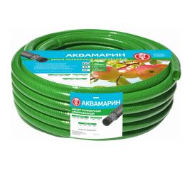 Армированный поливочный шланг Царицынские краски ВИТ Аквамарин зеленый, 18 мм, 2 мм, 25 м 38503 