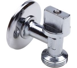 Шаровой кран AQUALINK угловой, для сантехнических приборов 1/2 нар-3/4 нар 1331 