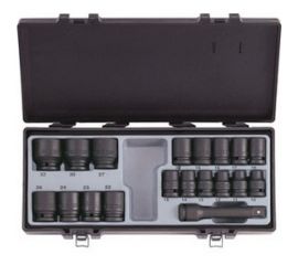 Набор 6-гранных коротких ударных головок FORCE 4193 