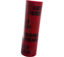 Сигнальная лента с логотипом Осторожно кабель Протэкт 600мм., 100 п.м. ЛСЭ-600/100 кр/ч 