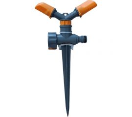 Двухрожковый вращающийся разбрызгиватель на колышке GLQ GL 2015 