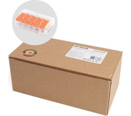 Универсальная компактная 5-проводная клемма STEKKER LD221-615 39865 