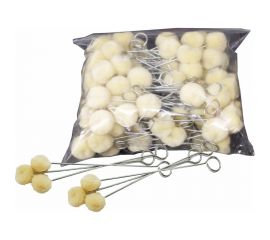 Аппликаторы для нанесения праймера Русский Мастер 12 см, 100 шт. РМ-382475 