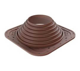 Кровельная прямая проходка Borge №7 D152-279мм, фланец 380x380мм, коричневый 01.227.04.04.02.000.8017 