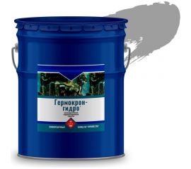 Герметик Гермокрон-гидро антикоррозионный, серый, ведро 20 кг 7100205 