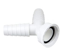 Двойной штуцер к сифону для подключения бытовой техники MasterProf с хомутами ИС.110620 