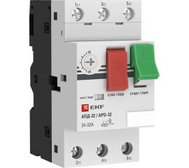Автомат пуска двигателя EKF АПД-32, 0,63-1,0А apd2-0.63-1.0 