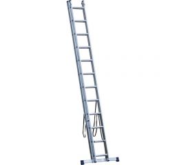 Универсальная двухсекционная лестница STAIRS 12 ступеней AL 212 