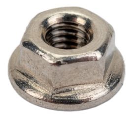 Шестигранная гайка с фланцем с насечками DINFIX ДИН 6923, нерж. А2, M3, 50 шт. 00-00002967 