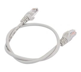 Коммутационный шнур Neomax UTP 0.5м, гибкий, cat.5е, серый , многожильный NM13001-005 