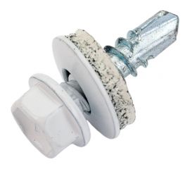 Самосверлящий винт HARDWEX ТМ HWX7-W-P9-5.5x19 мм, св.№3, RAL 9003, 250 шт. 5190000023729 