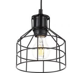 Металлический подвес ЭРА PL9 BK E27, max 60W, d160 мм, черный Б0037456 