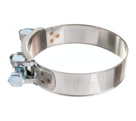 Силовой хомут Nord-Yada Д: 86-91 мм, Ш: 24 мм, Т: 0,8 мм, болт: М8х75, нерж. сталь 902893 