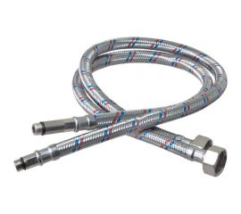 Подводка для смесителя ELKA сталь 120 см 1/2 М10 (пара) 773268 