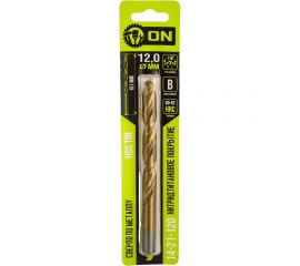 Сверло по металлу HSS TIN 12x151 мм, нитридтитановое покрытие On 14-21-120 