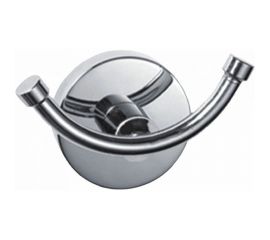 Настенный крючок для полотенец HAIBA для ванной и кухни, металлический, хром HB1705-2 540047 