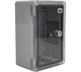 Корпус IEK ЩМПп пластиковый, 300х200х130мм, прозрачная дверь, УХЛ1, IP65 MKP92-N-302013-65 
