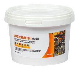 Паста 500 мл для слесарного инструмента свёрл, метчиков, развёрток, фрез А-Сервис Locksmith Cream 