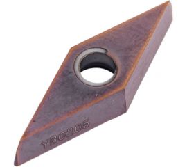 Пластина твердосплавная 10 шт ZCC-CT VCMT160404-EM YBG205 