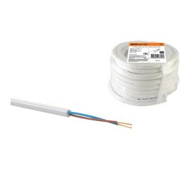 Провод TDM ПВС 2х1,5 ГОСТ 10м, белый SQ0118-0011 