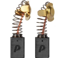 Щетка графитовая с пружиной 7x11x17 мм, 2 шт, автостоп, для HITACHI (аналог 999043) ПРАКТИКА 791-103 