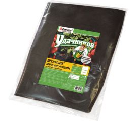 Укрывной мульчирующий нетканый материал мульча 60 с УФ 3.2х5 м, черный Агросад 16815 