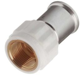 Муфта HENCO ВР, ПВДФ пресс, белая, 26x3/4"" 18PKW-2605 